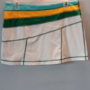 Lululemon Athletica Y2K Reversible White Skirt